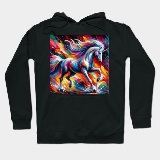 Unicorn Study - Fantasy AI Hoodie